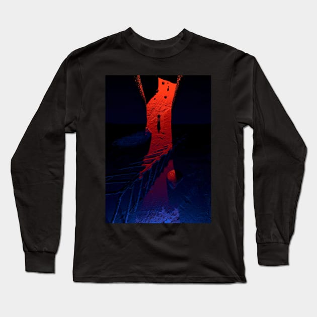 Boneyard Long Sleeve T-Shirt by JoshWhiteArt